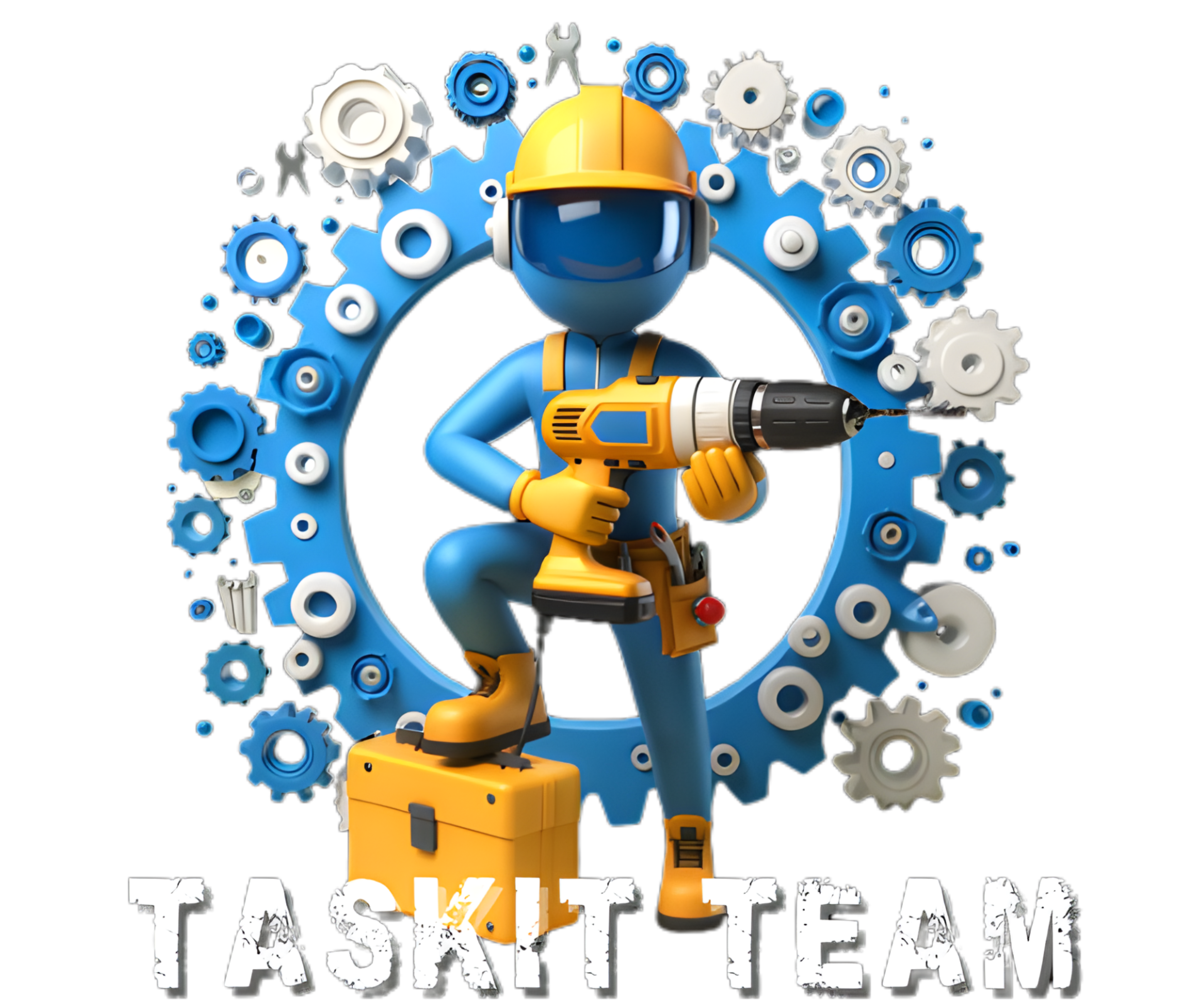 Taskit Team Handyman Service Logo